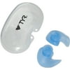 TYR Silicone Molded Ear Plugs for Swim Includes Storage Case