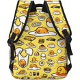 thumbnail image 4 of Gudetama Backpack Lightweight School Travel Multifunctional Unisex Celebration Anime Character, 4 of 6