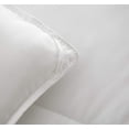 thumbnail image 4 of Chezmoi Collection All Season Down Alternative Comforter - Box Stitch Quilted Duvet Insert with Corner Tabs (King, White), 4 of 4