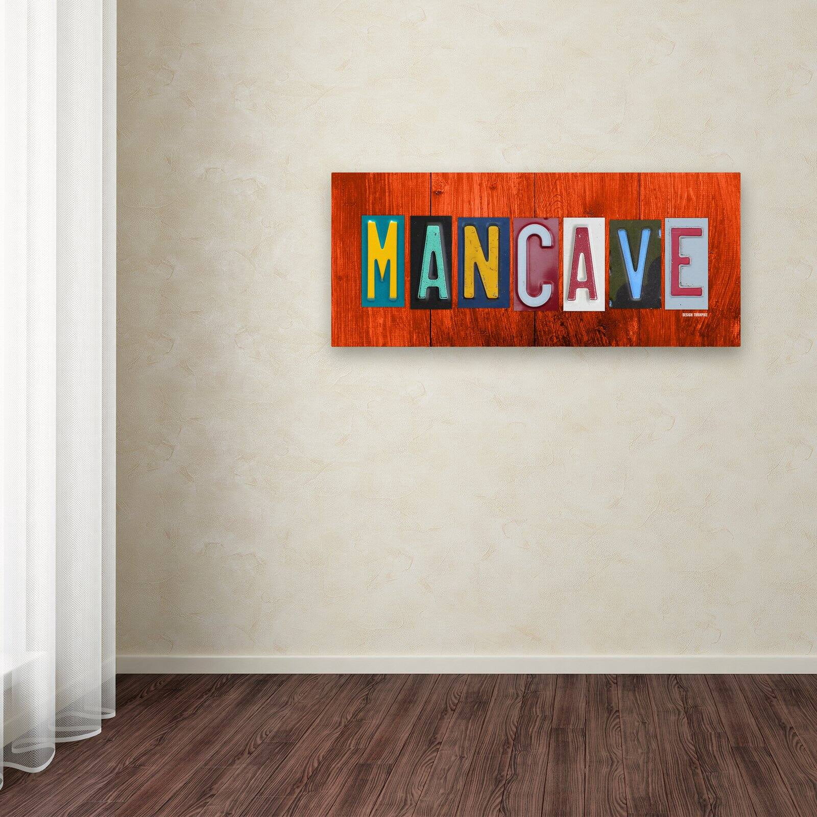 Trademark Fine Art 'Man Cave' Canvas Art by Design Turnpike