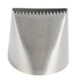 thumbnail image 1 of Moins de 5 Moules de Cuisson en Acier Inoxydable 304 Grand Simple Dents de Scie Beurre Plâtre Monté Bouche Outil de Cuisson pour Gâteaux 200 Panier Surdimensionné Tressé Glaçage de Gâteau Embout de Décoration, 1 of 4