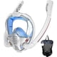 thumbnail image 1 of Full Face Double Tubes Snorkeling Mask, 1 of 4