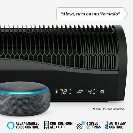 Vornado - Transom AE Black Window Fan - Black