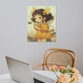 thumbnail image 5 of Cute Little Girl Poster Canvass,Suitable for Home Decoration,Birthday Gifts,Dining Room Decor, Bedroom Art, Wall Decor Living Room, Wall Art, Frameless 12x16inch, 5 of 7