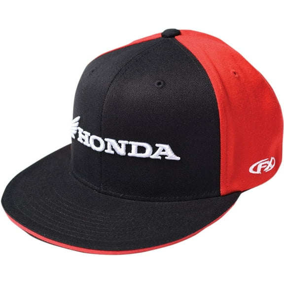 Factory Effex Honda Flexfit Hat Black/Red/White SM/MD