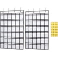 thumbnail image 1 of Classroom Pocket Chart，36 clear Hanging Pocket Organizer for Cell Phone and Calculator Holder，Door Hanging Organizer for Classroom with 36 Number Sticker(White-2pack), 1 of 7