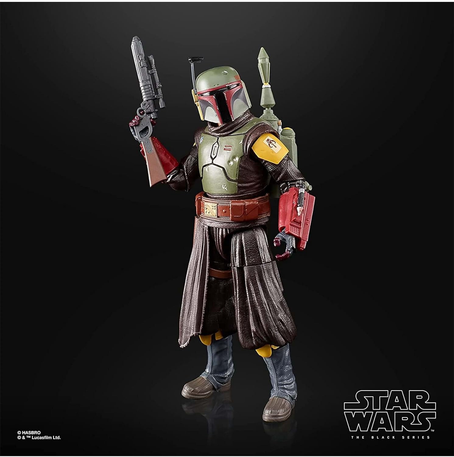 Star Wars The Black Series Boba Fett Throne Room Toy, Plastic, Black/Green/Red, 6 in