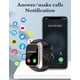 thumbnail image 2 of Reloj inteligente RUIMEN de 1,8 pulgadas para mujeres y hombres con monitor de frecuencia cardíaca, 2 of 6