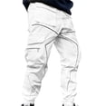 thumbnail image 4 of HBYJLZYG Cargo Pants For Men, Loose Multi Pocket Baggy Cargo Sweatpants Casual Full Pants, 4 of 4