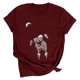 thumbnail image 1 of Camiseta holgada de manga corta con estampado de mueca retro para hombre y mujer Pompotops hfajkhk139337, 1 of 6