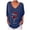 Navy, variant on 2025 Clearance! 50% Off Clear! asdoklhq Long Sleeve T-Shirts for Women,2020 Autumn and Winter New Long-Sleeved Christmas Wine Glass V-neck T-Shirt