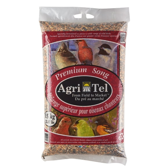 Premium Song Graines pour Oiseaux Sauvages 15 kg
