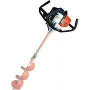 GardenTrax 1-Person Earth Auger Powerhead with 52cc 2-Cycle Engine