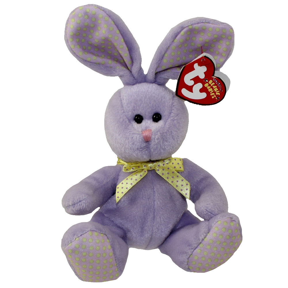 TY Beanie Baby - DASH the Purple Bunny (6 inch):  - Toys,  Plush, Trading Cards, Action Figures & Games online retail store shop sale