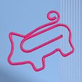 thumbnail image 5 of LetCart Clip De Papel Lindo Forma De Cerdo Marcador Clip De Papel Forma De Animal De Dibujos Animados Marcador Archivo De Papel Clips De Metal Suministros Escolares De Oficina Cerdo, 5 of 5