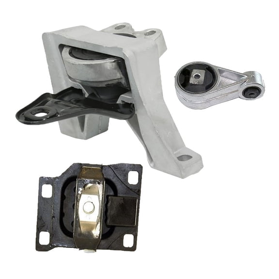 Motor, Torque Strut&Transmission Mount Set For 2010-2013 Ford Transit Connect 2.0L