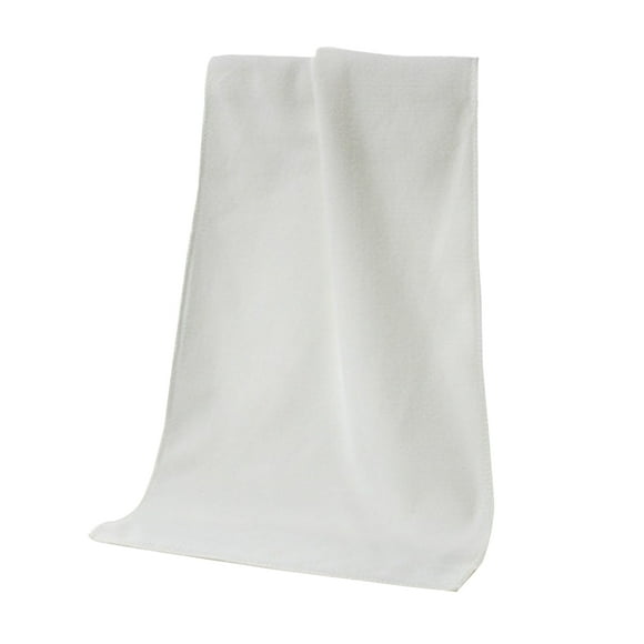 KAKOWELY Car Cleaning Towels 30x70cm Microfiber Auto Car Polishing Waxing Drying Cloth (White),27.56"X11.81"X0.08"