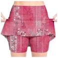 thumbnail image 5 of EnJoCho Girls Tennis Skirt Shorts High Waisted Athletic Skorts Workout Go𝗅f Running School Skirt Girls Floral Dress Easter Floral Print Dress, 5 of 6