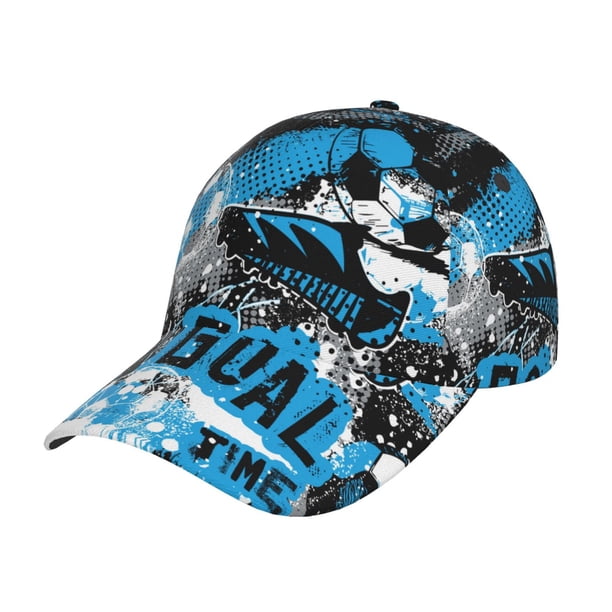 Fotbe Football Time Gorro Clásico de Béisbol, Gorra Ajustable con Broche Snapback, Gorro de Exterior de Algodón Suave