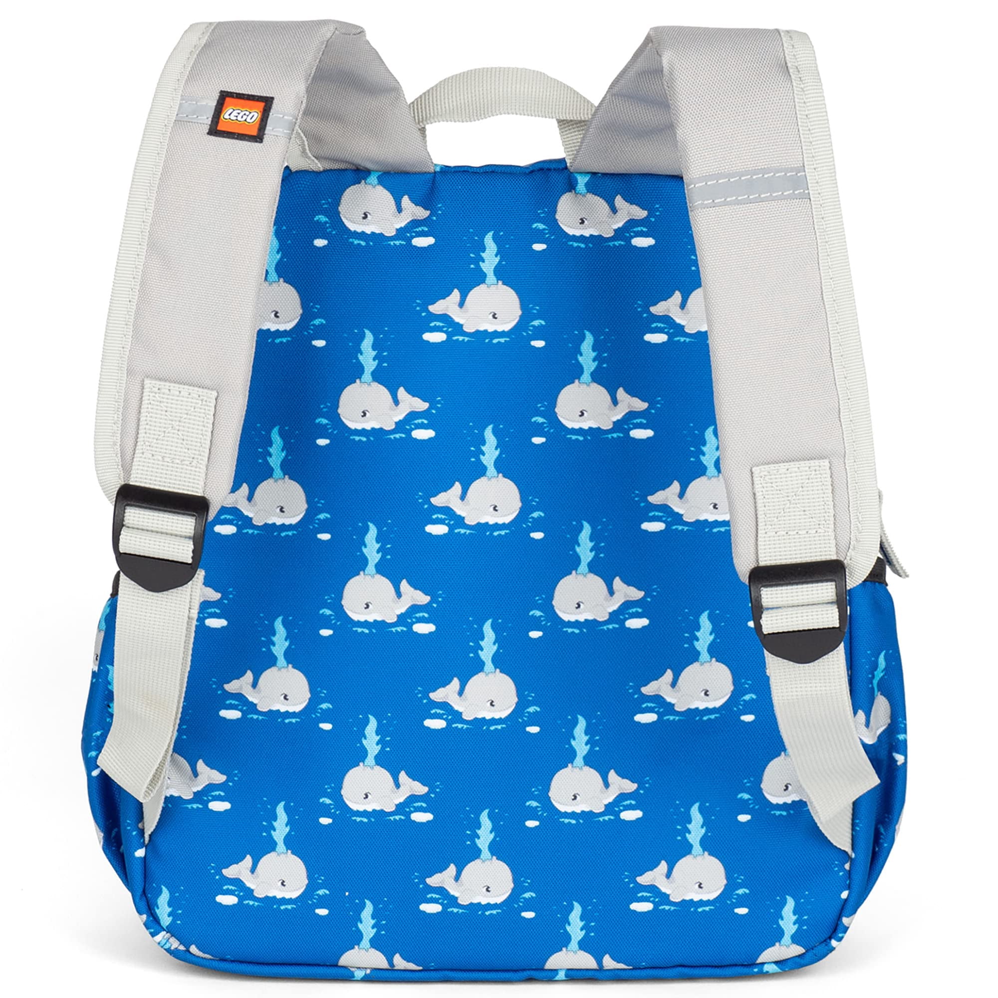 LEGO DUPLO Whale Print Toddler Backpack with Child-Sized Design for School and Travel