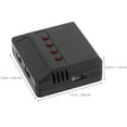 thumbnail image 2 of BESTYASH 4 Pcs Piles Rechargeables en Plastique pour Voler avec Chargeur Couleur Assortie, 2 of 6