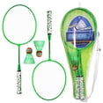 thumbnail image 1 of 1 Pair Badminton Rackets with Balls 2 Player Badminton Set for Children Indoor Outdoor Sport Game, 1 of 8