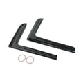thumbnail image 3 of Deflectores de viento para automóviles,Deflectores de viento Accesorios de repuesto para automóviles,Protectores solares para lluvia y viento en forma de L Profesionales, 3 of 8