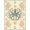 Blue Cream Gold, Pattern 15, variant on ODIKA 8'x10' Washable Area Rug Durable, Non-Slip Circle Octopus Nautical Vintage Creature Motif Coral Retro Wave for Living Room, Under Sectional, Family