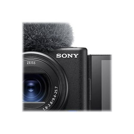 Sony - ZV-1 20.1-Megapixel Digital Camera for Content Creators and Vloggers - Black
