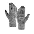 thumbnail image 2 of Kieccall Winter Windproof Touchscreen Gloves, Thickened Full-Finger Cycling Gloves With Zipper, Unisex Fit, 2 of 5