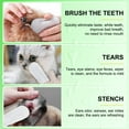 thumbnail image 3 of Dental Wipes for Dogs and Cats 150 Wipes,Reduce Plaque & Tartar,Removes Tooth Stains/Eye Feces/Ear Wax,Mild-Soft-Refreshing,Double Sided Use, 3 of 10
