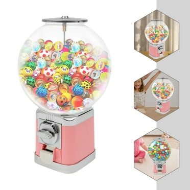 Miumaeov Twister Ball Dispenser Vending Machine 1 Dollar Coin Gumball Candy Dispenser For Retail Stores
