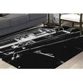 thumbnail image 3 of Customs Rugs, Garage Rug, Classic Car Rug, Large Rug, Boy Room Rugs, Car Lover Gift, Black and White Rug, Popular Rug, 3.3'x5' - 100x150 cm, 3 of 8