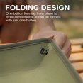 thumbnail image 3 of Portable Outdoor Camping Canvas Tray Hiking Travel Desktop Storage Box Home Folding Sundries Jewelry Key Storage Box, 3 of 8