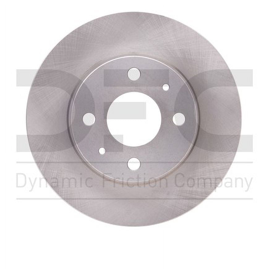 Rear Dynamic Friction Company Disc Brake Rotor 600-07001 (1) For 2009-2019 Fiat 500