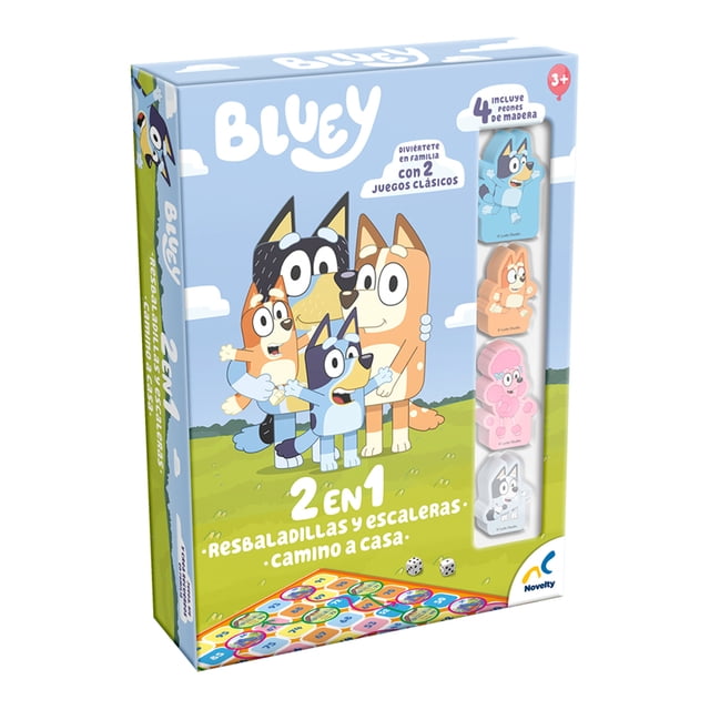 Juego de Mesa Ludo 2 en 1 Bluey