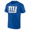 thumbnail image 2 of Men's Jaxson Dart Royal New York Giants Icon Player Name & Number T-Shirt, 2 of 3