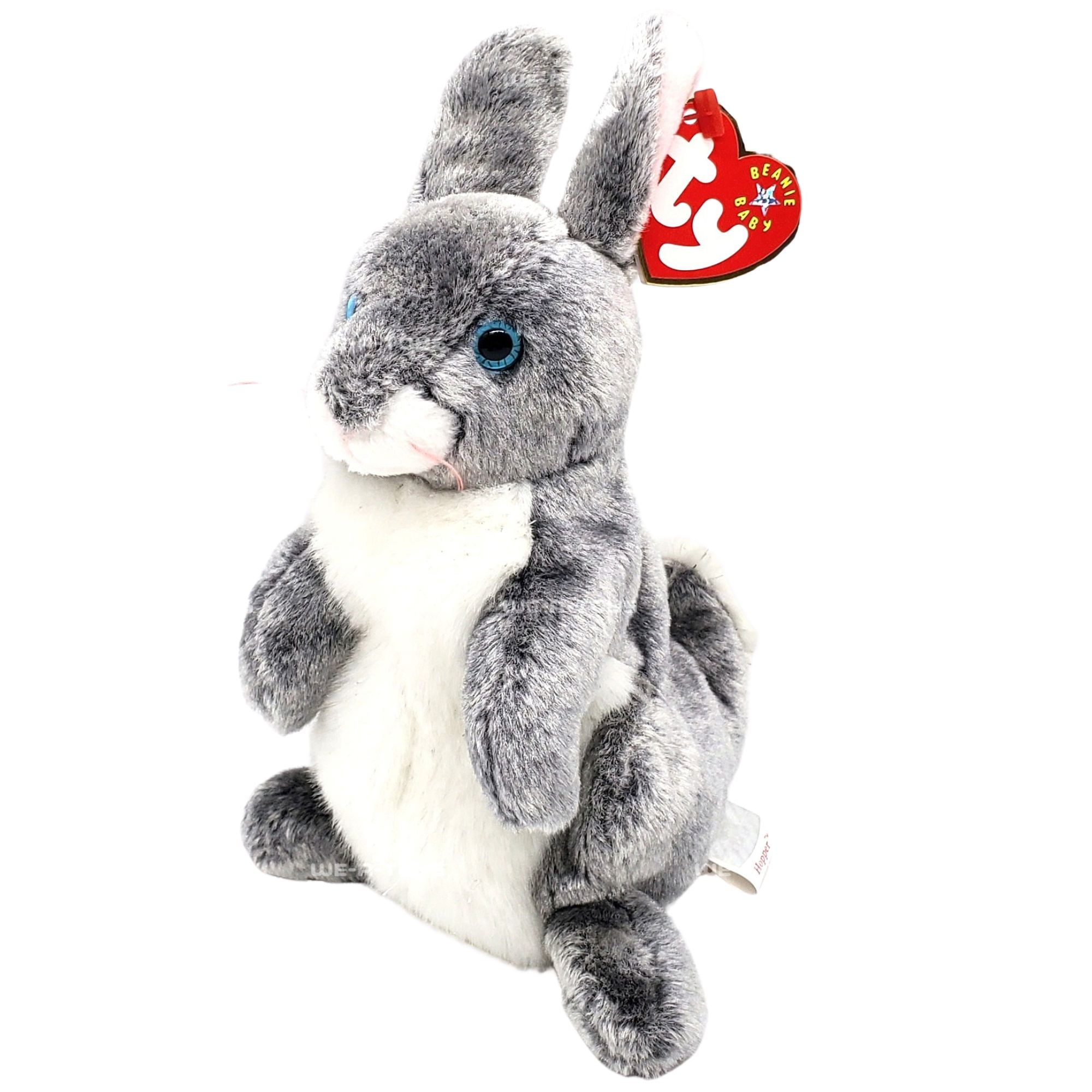 Ty Beanie Babies: Hopper the Bunny Plush | Easter Rabbit | Stuffed