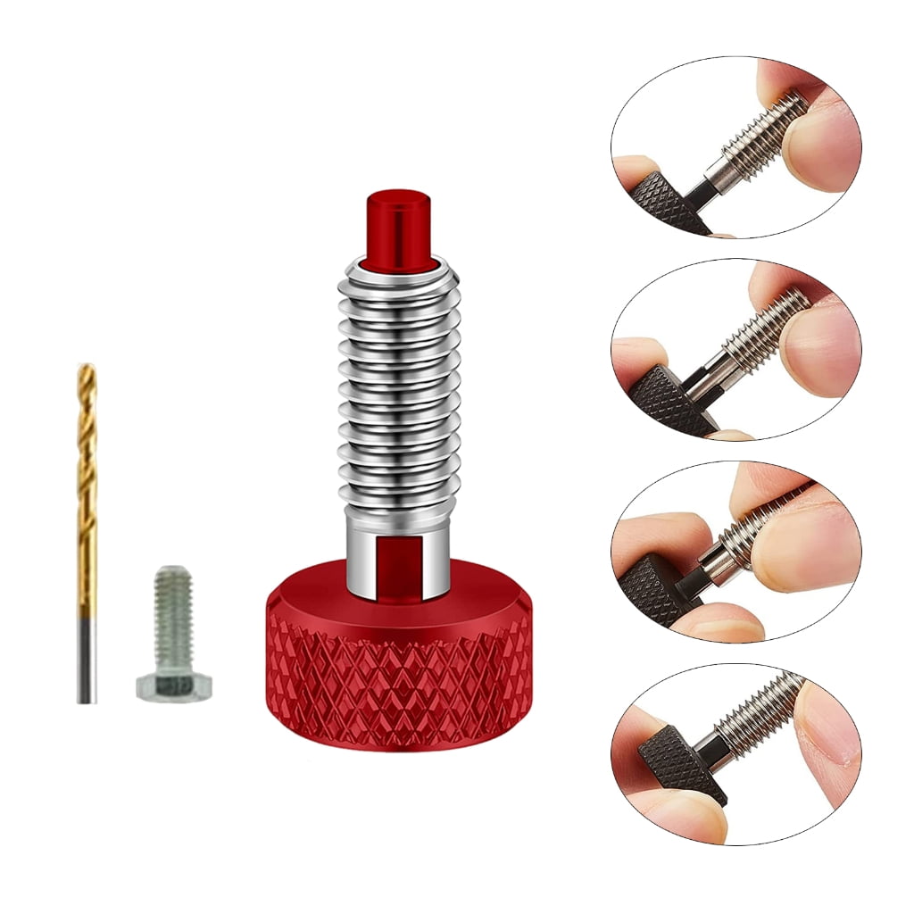 WINDLAND 4pcs M6 Stainless Steel Quick Releases Pin for Projects Supplies and Repairs
