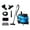 Black+Blue, variant on , Wet Dry Blow Vacuum 3 in 1 Shop Vacuum Cleaner with More Than 18KPA Powerful Suction Great for Garage, Home, Workshop, Hard Floor and Pet Hair 8 Gallon Large Capacity 6 Peak Hp 1200W, Black+Blue ,