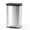 Single Silvery, variant on 21 Gallon Dual Compartment Trash Can with Lid, 80L Stainless Steel Recycling Bin with Soft Close Lid & Step Pedal, Large Garbage Can for Kitchen, Home, Silvery