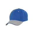 thumbnail image 1 of Casquette de Baseball Ajustable Bicolore, Bleu Gris, 1 of 2