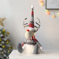 thumbnail image 4 of Adornos navideños de peluche iluminados con caja de regalo, bastón de caramelo, cuerno de alce cálido, 4 of 4