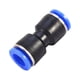 thumbnail image 2 of Conector de manguera de agua de válvula de aire, accesorios de empuje neumáticos Conector de empuje neumático de tipo recto Accesorios de empuje neumáticos Eficiencia óptima, 2 of 4