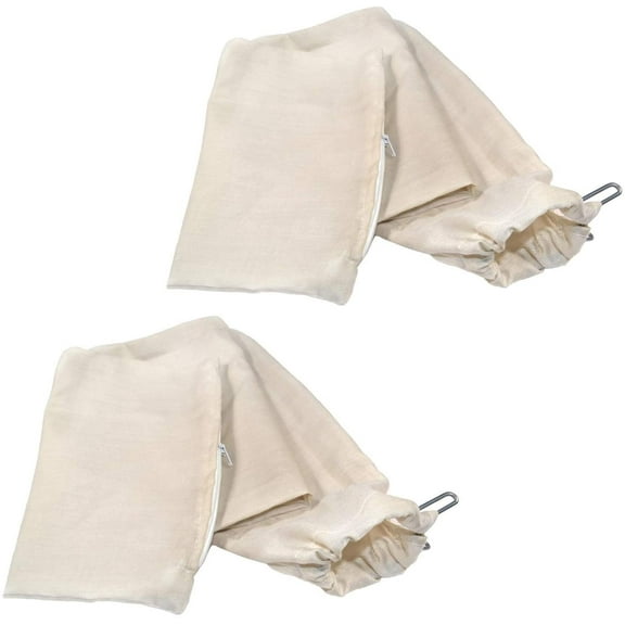 HQRP Dust Collector Bag (2-Pack) for RIGID / Ryobi / Bosch / Kobalt / Skilsaw / Craftsman / Porter Cable / Delta / Makita 10" Tablesaws