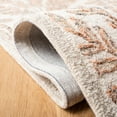 thumbnail image 5 of SAFAVIEH Capri Proinsias Leaves Wool Runner Rug, Ivory/Brown, 2'3" x 5', 5 of 10