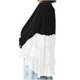thumbnail image 3 of Fashion 2025 Lindreshi Fall Dresses for Teens with Long Sleeves Fashion Women's Casual Over Sized Sweatshirt Dress Long Sleeve Dress Round-Neck Ladies Sweatshirts Mini Dress, 3 of 6