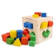 thumbnail image 1 of Forma Geométrica Clasificación Cube 2-4 Age Preescolar Padre-Niño Bloques De Juego Clasificador Caja Inteligencia Ejercicio Juguete 1111Fourone FN001185, 1 of 7