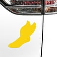 thumbnail image 3 of Magnets in Motion Track and Field Winged Foot Car Magnet Yellow, 3 of 4