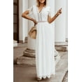 thumbnail image 1 of FOLUNSI Boho Chic Maxi, Lace Waist, Dreamy Fit, 1 of 8